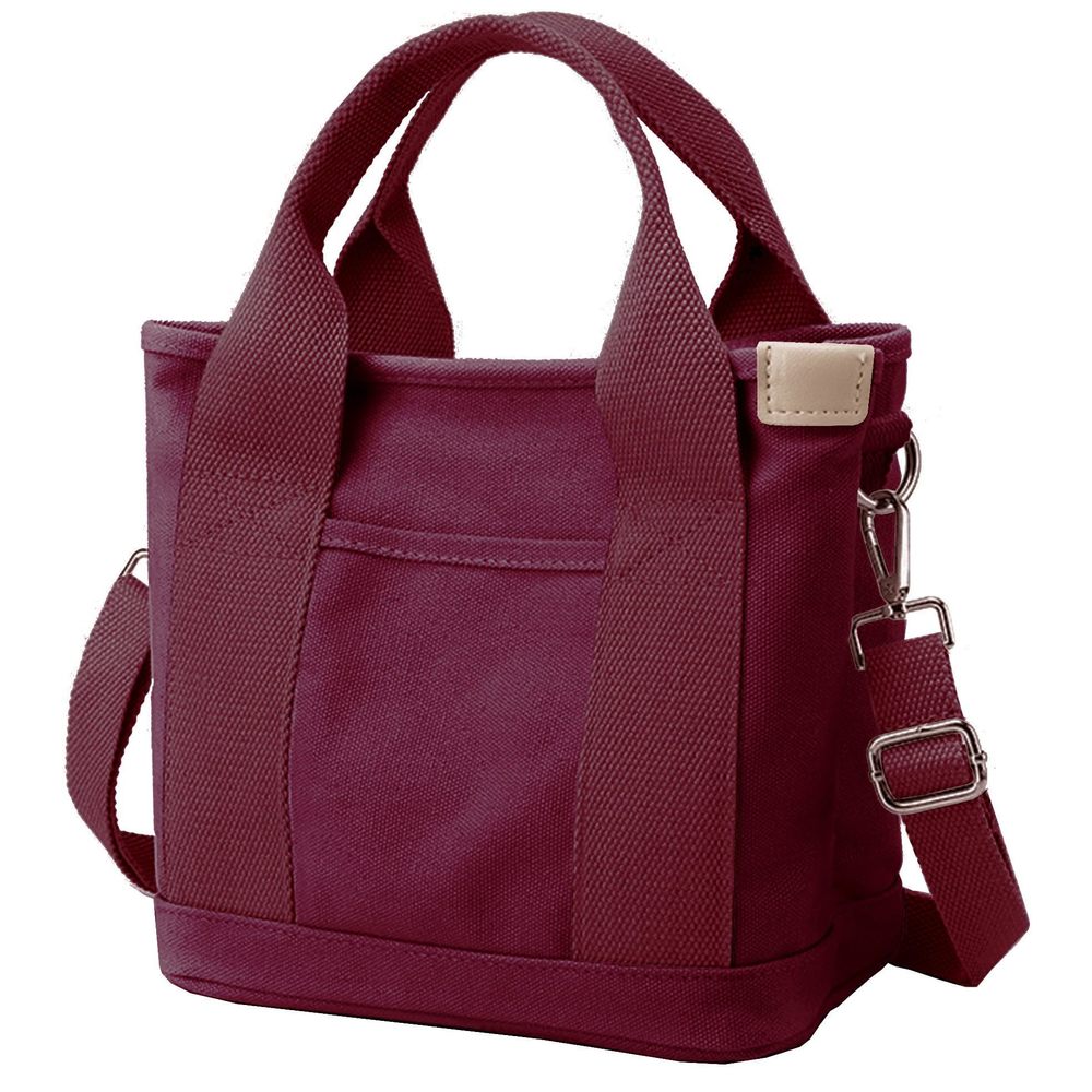 Small Tote Bag With Zier Tote Bag Canvas Shoulder Bag Crossbody :[